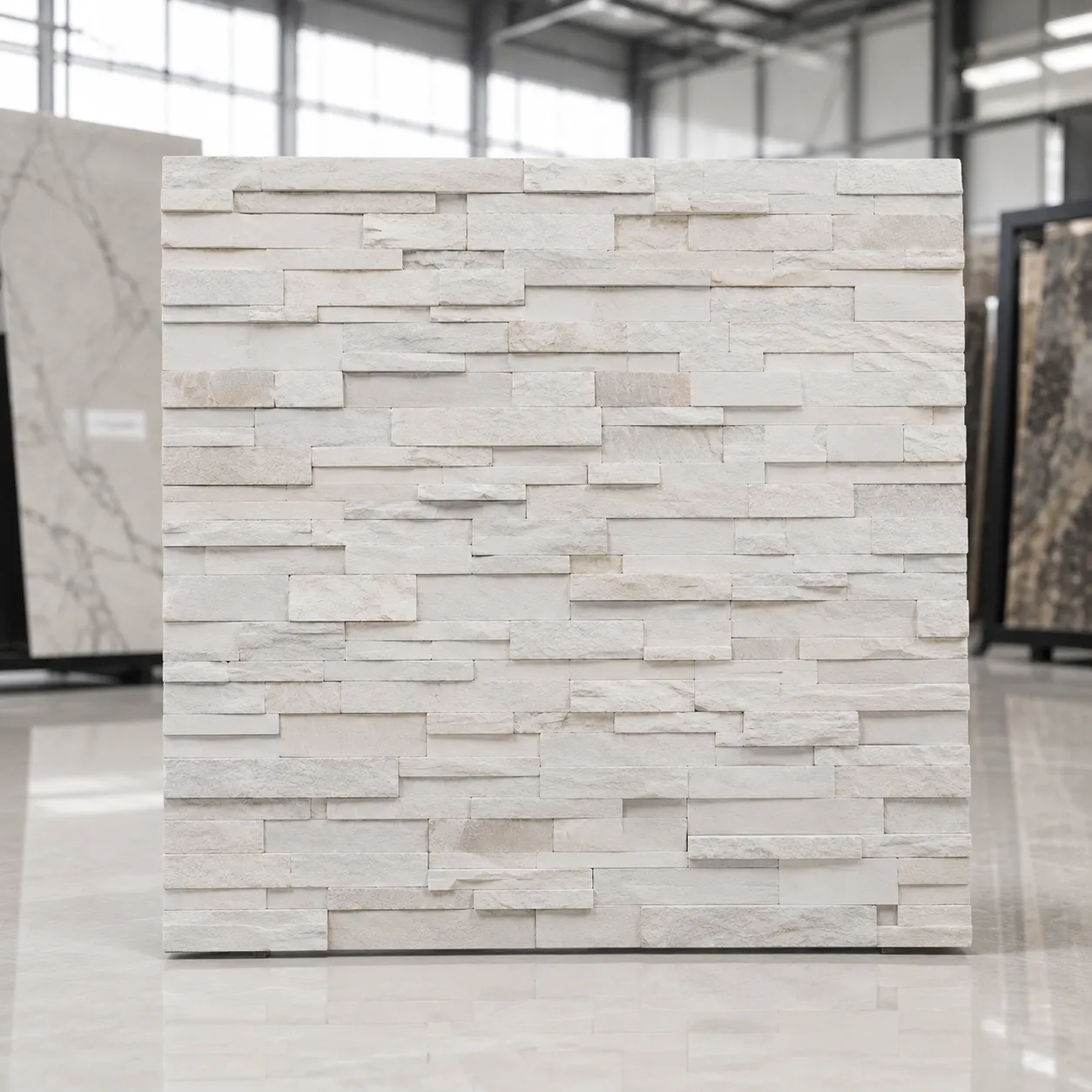 Arctic Ivory Splitface Wall Cladding Stone - Image 2