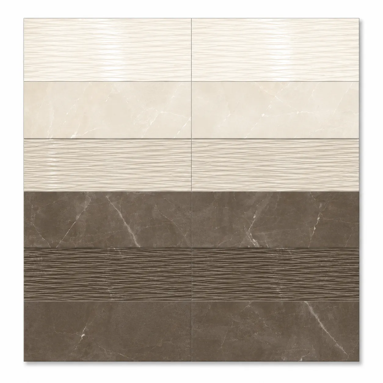 Premium Earth Tone Designer Bathroom Tiles